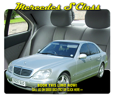 Mercedes S Class Wedding Car