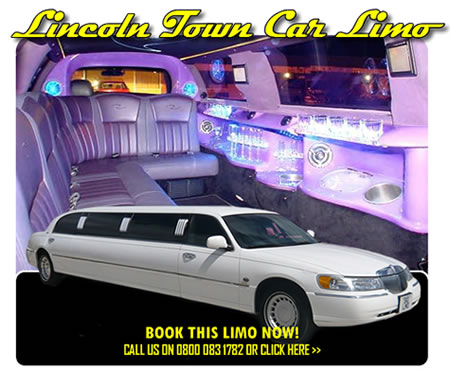 8 Seater Lincoln Limousine