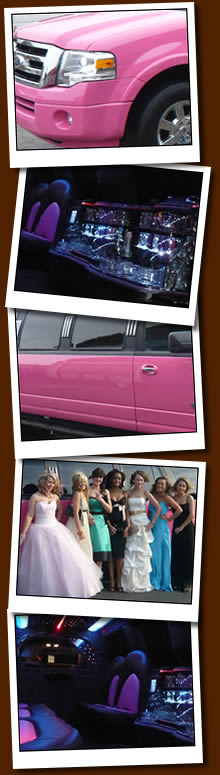 Pink Limos For School Proms, Weddings, Girls' Nights, Sweet Sixteens And More!